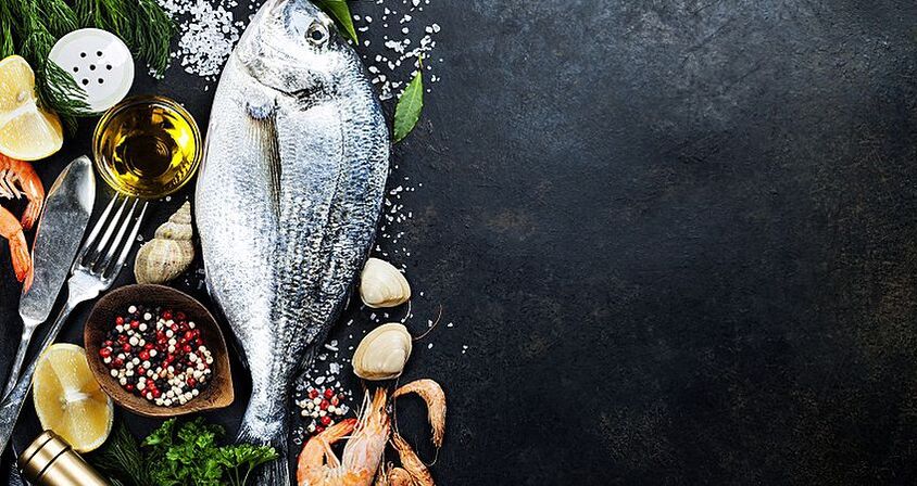 El pescado puede ser una fuente de infección parasitaria.